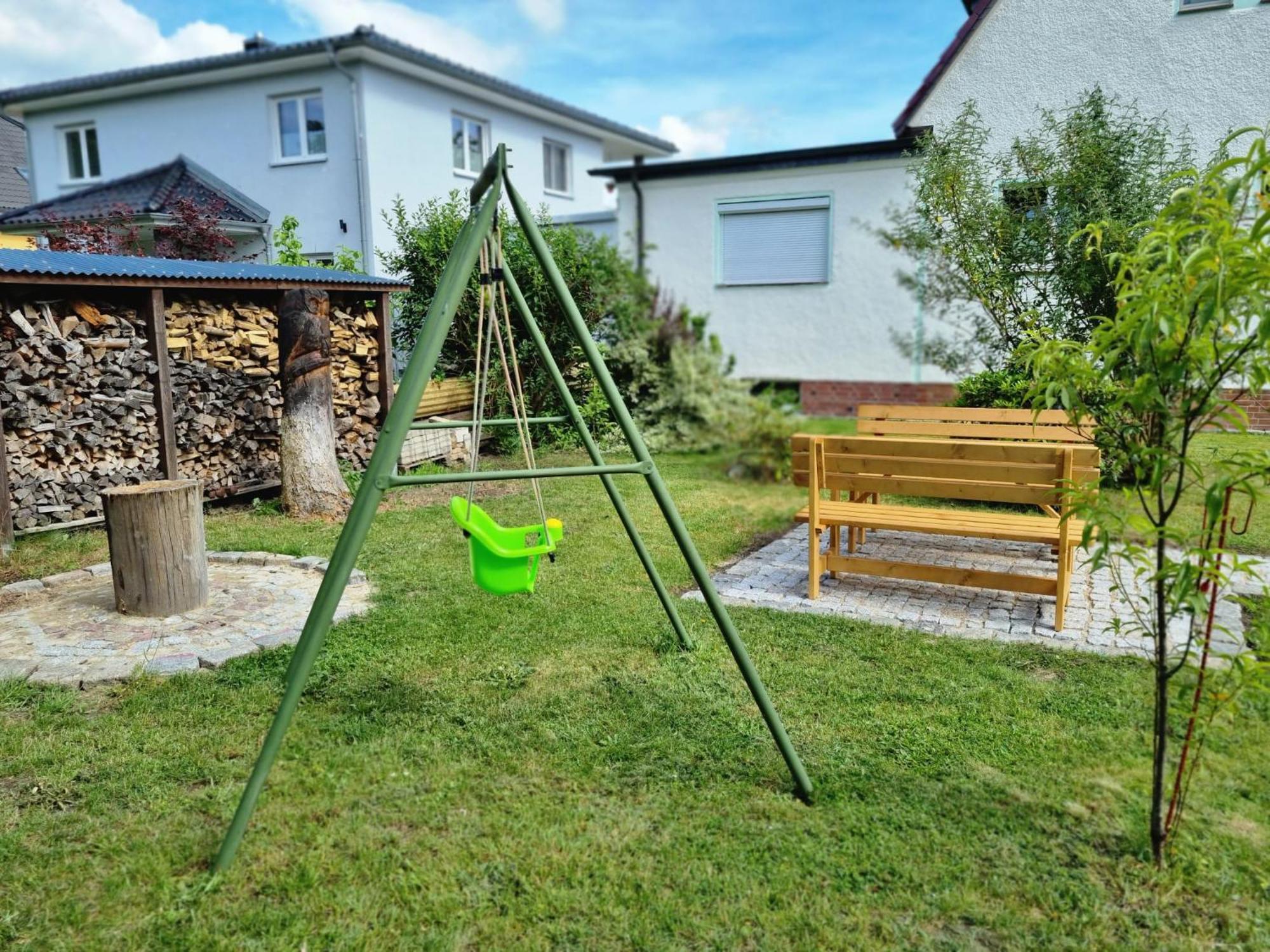 Ferienwohnung Ferien Oase Am Ber Schönefeld Exterior foto