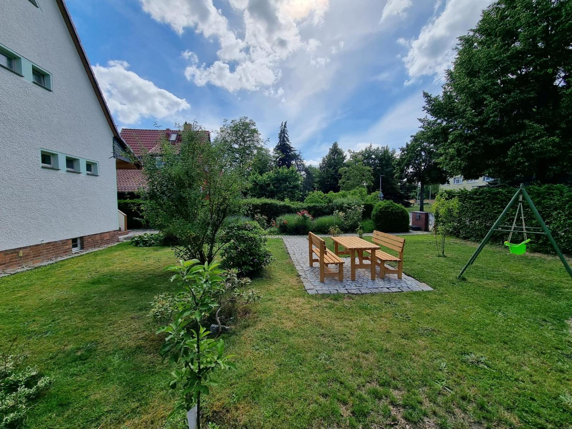 Ferienwohnung Ferien Oase Am Ber Schönefeld Exterior foto